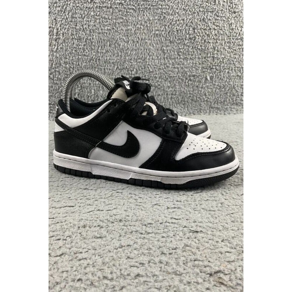 Nike Shoes Dunk Low Black White Youth 4.5
